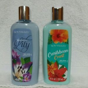 Moonlit Lily and Caribbean Coast Lotion